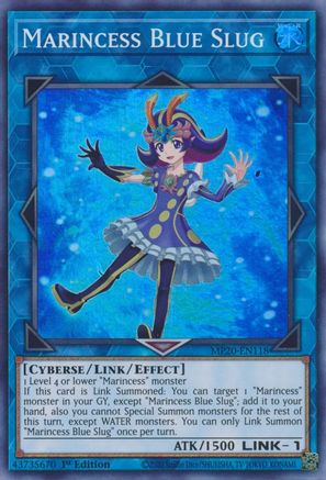 Marincess Blue Slug (MP20-EN118) - 2020 Tin of Lost Memories 1st Edition - Premium Yugioh Single from Konami - Just $1.55! Shop now at Game Crave Tournament Store