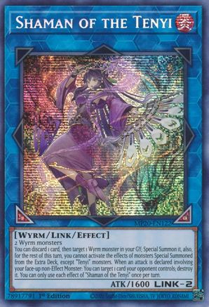 Shaman of the Tenyi (MP20-EN122) - 2020 Tin of Lost Memories 1st Edition - Premium Yugioh Single from Konami - Just $2.77! Shop now at Game Crave Tournament Store