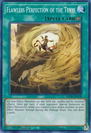 Flawless Perfection of the Tenyi (MP20-EN130) - 2020 Tin of Lost Memories 1st Edition - Premium Yugioh Single from Konami - Just $0.38! Shop now at Game Crave Tournament Store