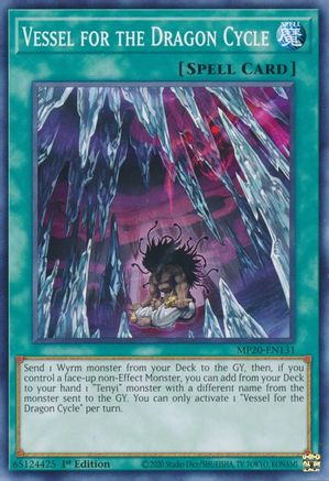 Vessel for the Dragon Cycle (MP20-EN131) - 2020 Tin of Lost Memories 1st Edition - Premium Yugioh Single from Konami - Just $0.65! Shop now at Game Crave Tournament Store