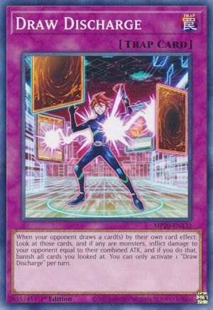 Draw Discharge (MP20-EN132) - 2020 Tin of Lost Memories 1st Edition - Premium Yugioh Single from Konami - Just $0.25! Shop now at Game Crave Tournament Store