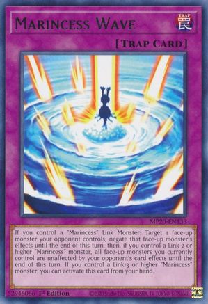 Marincess Wave (MP20-EN133) - 2020 Tin of Lost Memories 1st Edition - Premium Yugioh Single from Konami - Just $0.26! Shop now at Game Crave Tournament Store
