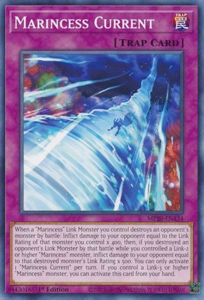 Marincess Current (MP20-EN134) - 2020 Tin of Lost Memories 1st Edition - Premium Yugioh Single from Konami - Just $0.25! Shop now at Game Crave Tournament Store
