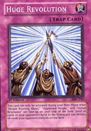 Huge Revolution (MFC-041) - Magician's Force 1st Edition - Premium Yugioh Single from Konami - Just $1.51! Shop now at Game Crave Tournament Store