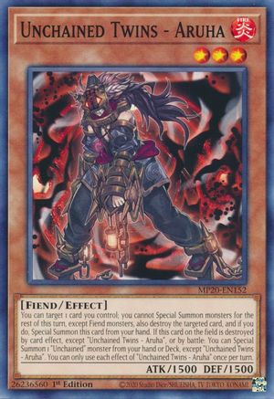 Unchained Twins - Aruha (MP20-EN152) - 2020 Tin of Lost Memories 1st Edition - Premium Yugioh Single from Konami - Just $0.78! Shop now at Game Crave Tournament Store