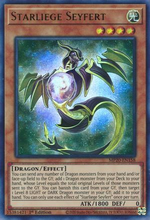 Starliege Seyfert (MP20-EN158) - 2020 Tin of Lost Memories 1st Edition - Premium Yugioh Single from Konami - Just $3.41! Shop now at Game Crave Tournament Store
