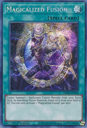 Magicalized Fusion (MP20-EN245) - 2020 Tin of Lost Memories 1st Edition - Premium Yugioh Single from Konami - Just $0.94! Shop now at Game Crave Tournament Store