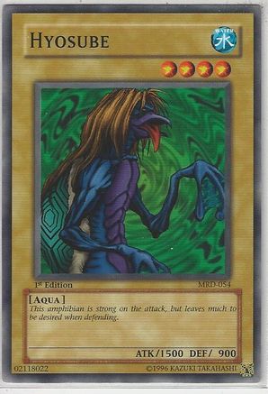 Hyosube (MRD-054) - Metal Raiders Unlimited - Premium Yugioh Single from Konami - Just $0.25! Shop now at Game Crave Tournament Store