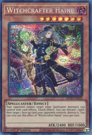 Witchcrafter Haine (MP20-EN223) - 2020 Tin of Lost Memories 1st Edition - Premium Yugioh Single from Konami - Just $0.93! Shop now at Game Crave Tournament Store