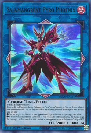 Salamangreat Pyro Phoenix (MP20-EN169) - 2020 Tin of Lost Memories 1st Edition - Premium Yugioh Single from Konami - Just $5.10! Shop now at Game Crave Tournament Store