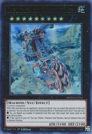 Infinitrack Earth Slicer (MP20-EN214) - 2020 Tin of Lost Memories 1st Edition - Premium Yugioh Single from Konami - Just $0.25! Shop now at Game Crave Tournament Store