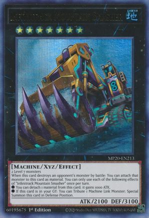 Infinitrack Mountain Smasher (MP20-EN213) - 2020 Tin of Lost Memories 1st Edition - Premium Yugioh Single from Konami - Just $0.26! Shop now at Game Crave Tournament Store