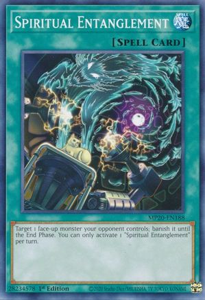 Spiritual Entanglement (MP20-EN188) - 2020 Tin of Lost Memories 1st Edition - Premium Yugioh Single from Konami - Just $0.25! Shop now at Game Crave Tournament Store