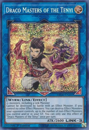 Draco Masters of the Tenyi (MP20-EN205) - 2020 Tin of Lost Memories 1st Edition - Premium Yugioh Single from Konami - Just $0.38! Shop now at Game Crave Tournament Store