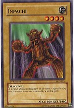 Inpachi (PGD-055) - Pharaonic Guardian Unlimited - Premium Yugioh Single from Konami - Just $0.25! Shop now at Game Crave Tournament Store