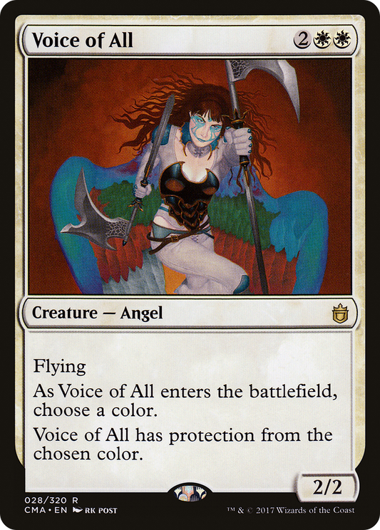 Voice of All (CMA-028) - Commander Anthology - Premium MTG Single from Wizards of the Coast - Just $0.08! Shop now at Game Crave Tournament Store