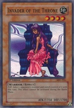 Invader of the Throne (MRL-026) - Magic Ruler Unlimited - Premium Yugioh Single from Konami - Just $0.37! Shop now at Game Crave Tournament Store