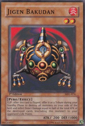 Jigen Bakudan (MRL-074) - Magic Ruler Unlimited - Premium Yugioh Single from Konami - Just $0.25! Shop now at Game Crave Tournament Store