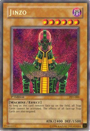 Jinzo (PSV-000) - Pharaoh's Servant Unlimited - Premium Yugioh Single from Konami - Just $28.72! Shop now at Game Crave Tournament Store