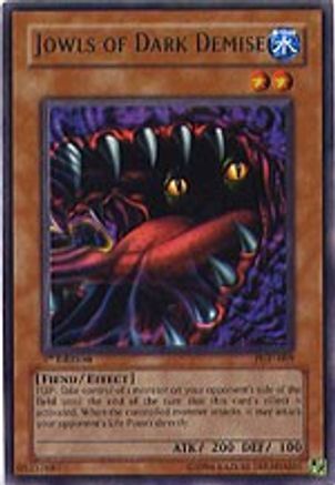 Jowls of Dark Demise (PGD-009) - Pharaonic Guardian 1st Edition - Premium Yugioh Single from Konami - Just $0.53! Shop now at Game Crave Tournament Store