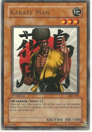 Karate Man (MRL-083) - Magic Ruler 1st Edition - Premium Yugioh Single from Konami - Just $0.56! Shop now at Game Crave Tournament Store