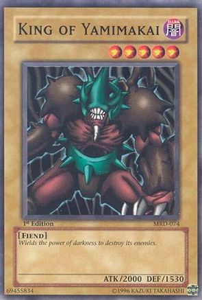 King of Yamimakai (MRD-074) - Metal Raiders Unlimited - Premium Yugioh Single from Konami - Just $0.27! Shop now at Game Crave Tournament Store