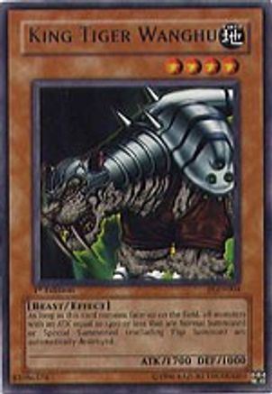 King Tiger Wanghu (PGD-004) - Pharaonic Guardian Unlimited - Premium Yugioh Single from Konami - Just $2.10! Shop now at Game Crave Tournament Store