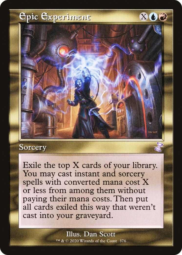 Epic Experiment (TSR-376) - Time Spiral Remastered Foil - Premium MTG Single from Wizards of the Coast - Just $0.48! Shop now at Game Crave Tournament Store