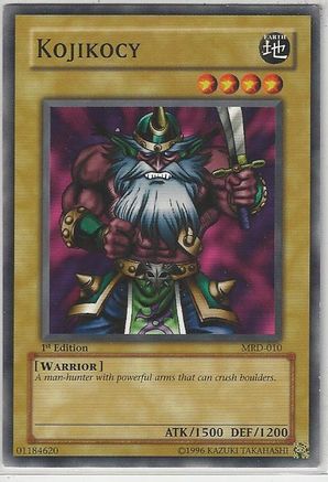 Kojikocy (MRD-010) - Metal Raiders Unlimited - Premium Yugioh Single from Konami - Just $0.25! Shop now at Game Crave Tournament Store