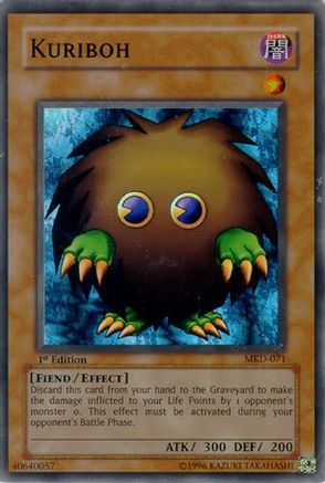 Kuriboh (MRD-071) - Metal Raiders 1st Edition - Premium Yugioh Single from Konami - Just $12.48! Shop now at Game Crave Tournament Store