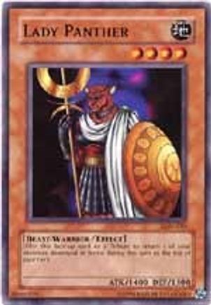 Lady Panther (LON-030) - Labyrinth of Nightmare Unlimited - Premium Yugioh Single from Konami - Just $0.25! Shop now at Game Crave Tournament Store