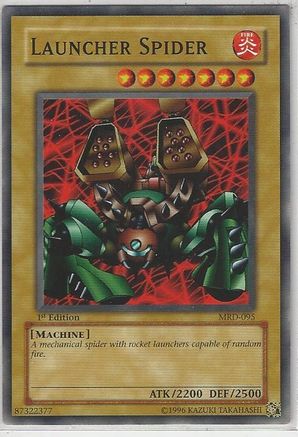 Launcher Spider (MRD-095) - Metal Raiders Unlimited - Premium Yugioh Single from Konami - Just $0.25! Shop now at Game Crave Tournament Store