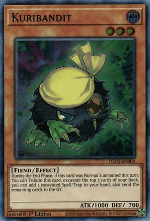 Kuribandit (DLCS-EN004) - Dragons of Legend: The Complete Series 1st Edition - Premium Yugioh Single from Konami - Just $0.26! Shop now at Game Crave Tournament Store