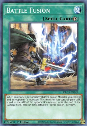 Battle Fusion (DLCS-EN019) - Dragons of Legend: The Complete Series 1st Edition - Premium Yugioh Single from Konami - Just $0.25! Shop now at Game Crave Tournament Store