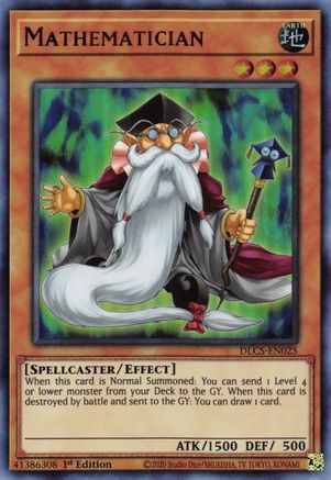 Mathematician (DLCS-EN025) - Dragons of Legend: The Complete Series 1st Edition - Premium Yugioh Single from Konami - Just $0.46! Shop now at Game Crave Tournament Store