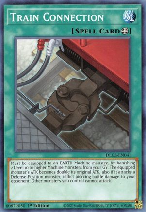 Train Connection (DLCS-EN041) - Dragons of Legend: The Complete Series 1st Edition - Premium Yugioh Single from Konami - Just $0.23! Shop now at Game Crave Tournament Store