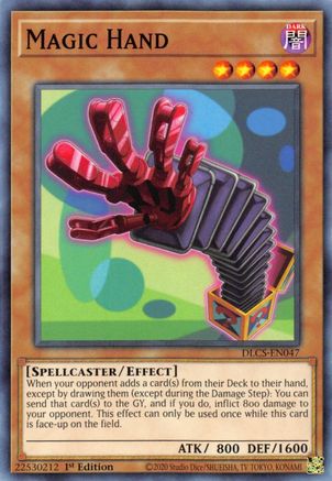 Magic Hand (DLCS-EN047) - Dragons of Legend: The Complete Series 1st Edition - Premium Yugioh Single from Konami - Just $0.25! Shop now at Game Crave Tournament Store