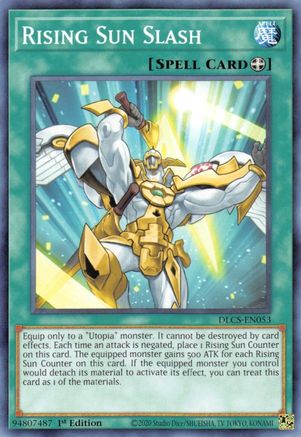 Rising Sun Slash (DLCS-EN053) - Dragons of Legend: The Complete Series 1st Edition - Premium Yugioh Single from Konami - Just $0.25! Shop now at Game Crave Tournament Store