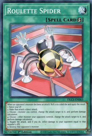 Roulette Spider (DLCS-EN065) - Dragons of Legend: The Complete Series 1st Edition - Premium Yugioh Single from Konami - Just $0.24! Shop now at Game Crave Tournament Store
