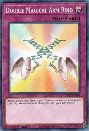 Double Magical Arm Bind (DLCS-EN066) - Dragons of Legend: The Complete Series 1st Edition - Premium Yugioh Single from Konami - Just $0.25! Shop now at Game Crave Tournament Store