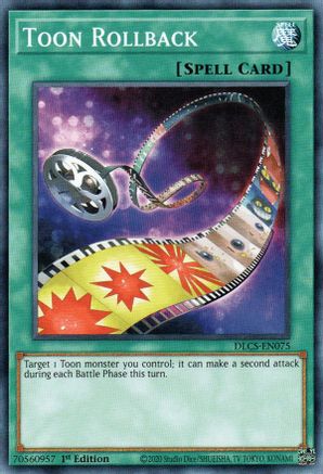 Toon Rollback (DLCS-EN075) - Dragons of Legend: The Complete Series 1st Edition - Premium Yugioh Single from Konami - Just $1.26! Shop now at Game Crave Tournament Store