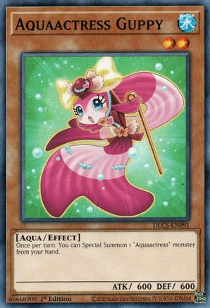 Aquaactress Guppy (DLCS-EN091) - Dragons of Legend: The Complete Series 1st Edition - Premium Yugioh Single from Konami - Just $0.25! Shop now at Game Crave Tournament Store
