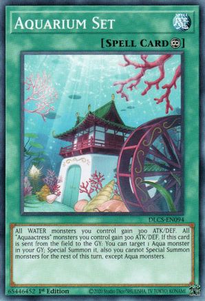 Aquarium Set (DLCS-EN094) - Dragons of Legend: The Complete Series 1st Edition - Premium Yugioh Single from Konami - Just $0.25! Shop now at Game Crave Tournament Store