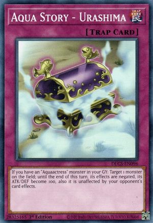 Aqua Story - Urashima (DLCS-EN096) - Dragons of Legend: The Complete Series 1st Edition - Premium Yugioh Single from Konami - Just $0.25! Shop now at Game Crave Tournament Store