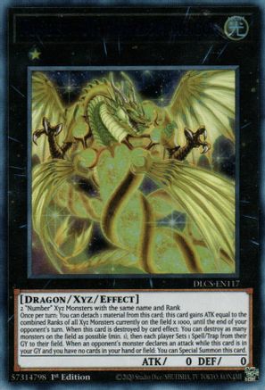 Number 100: Numeron Dragon (DLCS-EN117) - Dragons of Legend: The Complete Series 1st Edition - Premium Yugioh Single from Konami - Just $0.54! Shop now at Game Crave Tournament Store