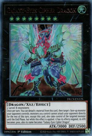 Galaxy-Eyes Cipher Dragon (DLCS-EN125) - Dragons of Legend: The Complete Series 1st Edition - Premium Yugioh Single from Konami - Just $3.67! Shop now at Game Crave Tournament Store