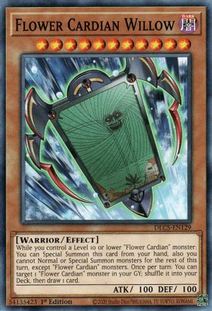 Flower Cardian Willow (DLCS-EN129) - Dragons of Legend: The Complete Series 1st Edition - Premium Yugioh Single from Konami - Just $0.23! Shop now at Game Crave Tournament Store