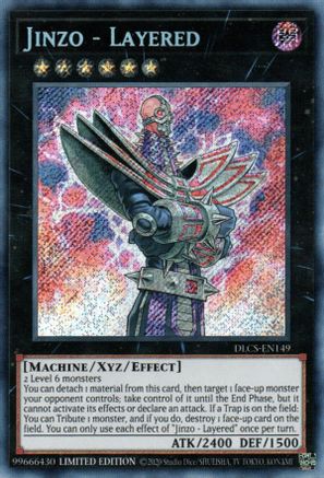 Jinzo - Layered (DLCS-EN149) - Dragons of Legend: The Complete Series Limited - Premium Yugioh Single from Konami - Just $3.65! Shop now at Game Crave Tournament Store