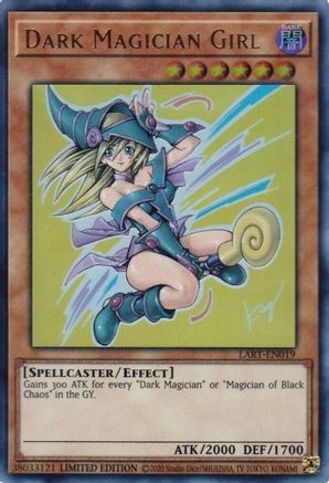 Dark Magician Girl (2020) (LART-EN019) - The Lost Art Promotion Limited - Premium Yugioh Single from Konami - Just $23.28! Shop now at Game Crave Tournament Store