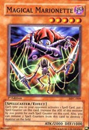 Magical Marionette (MFC-069) - Magician's Force 1st Edition - Premium Yugioh Single from Konami - Just $0.80! Shop now at Game Crave Tournament Store